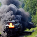Russian Attack Strikes Ukrainian Train Near Polish Border